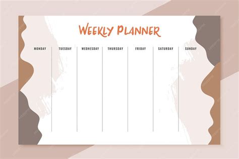Schedule Planner Layout 的图像结果