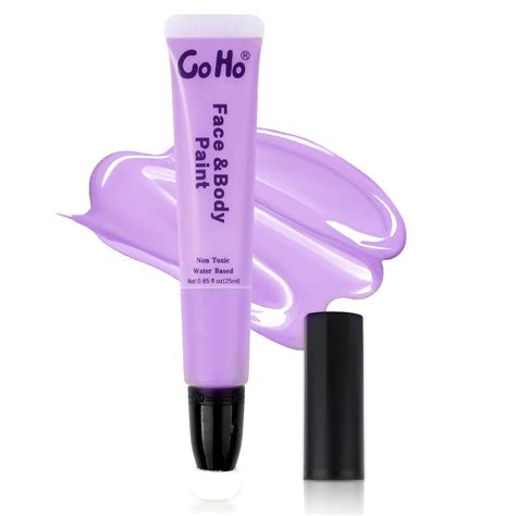 Amazon.com : Go Ho Pastel Purple Face Paint Stick,Water Based Cream ...