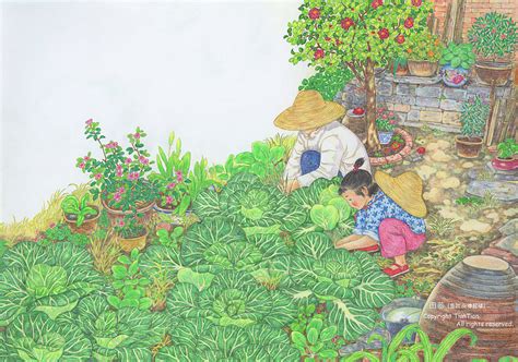 绘本《我和祖父的园子》(一）_图拉de橡胶球-站酷ZCOOL