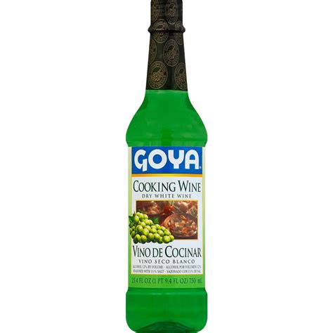 Goya Dry White Cooking Wine - Shop Vinegar & cooking wine at H-E-B