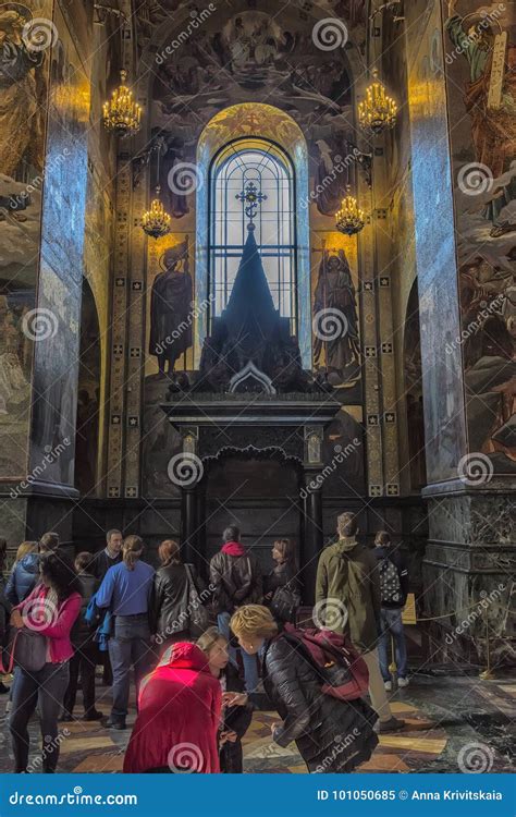 Interior of the Church of the Savior on Spilled Blood Editorial Image ...