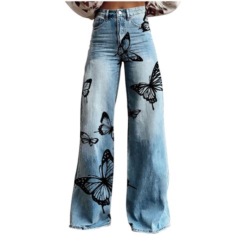 Quinlirra Womens Jeans Petite Women's New Fashionable And Casual Solid ...