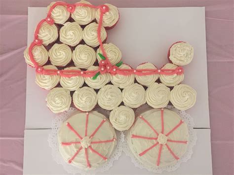 pull apart baby shower cupcakes