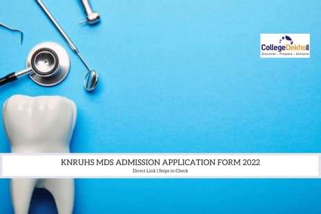 KNRUHS Telangana NEET MDS Counselling 2022 Application Form Released ...