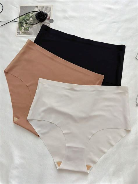 Comfortable Seamless Ice-Cooling Adhesive Plus Size High-Waisted Women ...