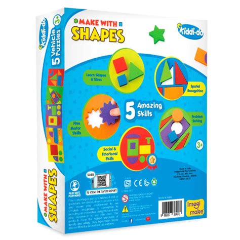 Imagimake Make with Shapes - Vehicles — Toycra