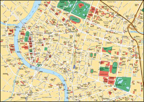Map of cities : Bangkok