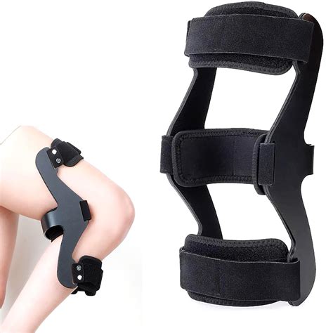 Amazon.com: Fixed Knee Immobilizer Brace, Knee Hyperextension Orthosis ...