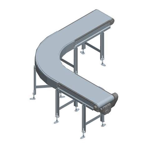 Dorner Slider Bed Belt Conveyor, 36 in Infeed and Discharge L, 24 in W ...