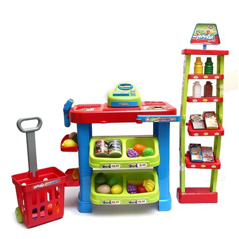 Buy Wembley Toys Home Supermarket Play Set for Kids - Educational and ...