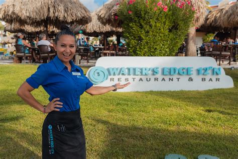 Water's Edge Restaurant & Bar, Aruba – Caribbean Chique Dining ...