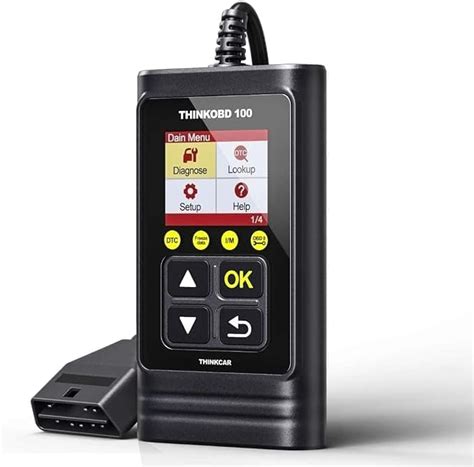 THINKCAR THINKOBD 100 OBD2 Scanner, OBD2/ EOBD Car Code Reader with ...