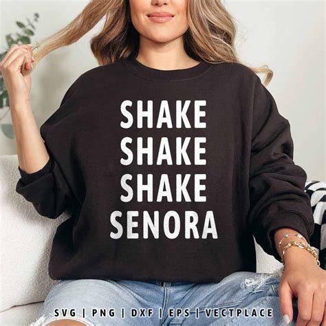 Shake Senora SVG | Halloween SVG - Vectplace