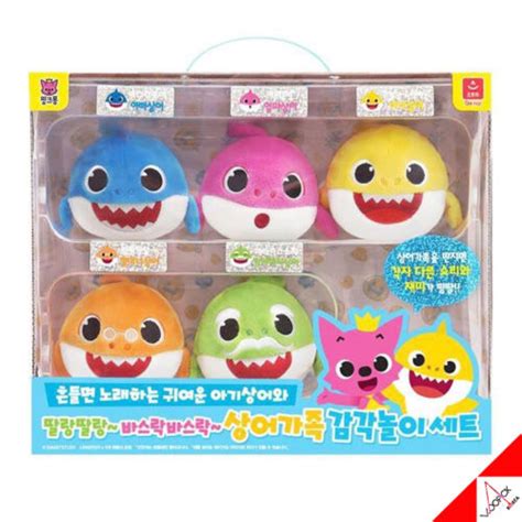 Pinkfong Baby Shark Family SENSORY PLAY SET Melody India | Ubuy