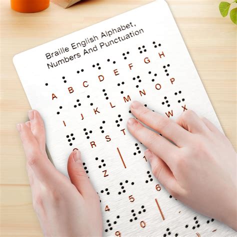 BozenTek Braille Alphabet Board with 2024 Dec. Upgraded India | Ubuy