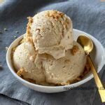 Helado de turrón casero muy cremoso - Recetas de Esbieta