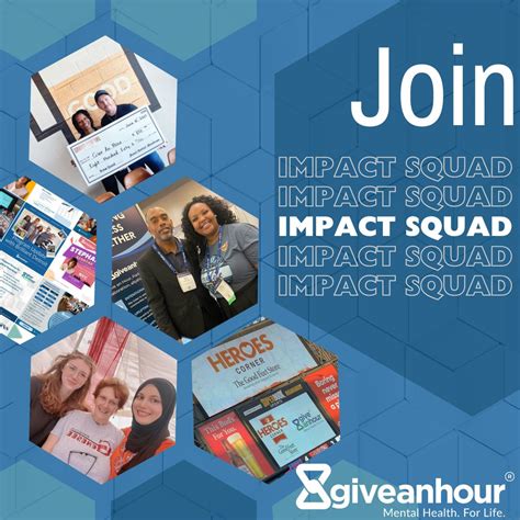 Join Give an Hour's Impact Squad | Give an Hour posted on the topic ...