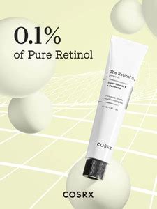 Cosrx The Retinol 0.1 Cream | Low Irritation With 0.1% Pure Retinol ...