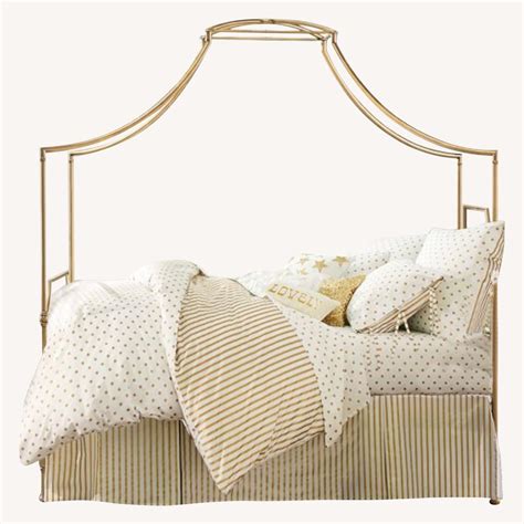 Maison Canopy Bed Queen Gold at Rodney Swisher blog