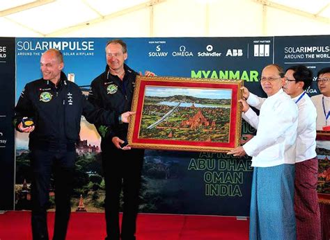 MYANMAR-MANDALAY-SOLAR IMPULSE 2-PRESS CONFERENCE