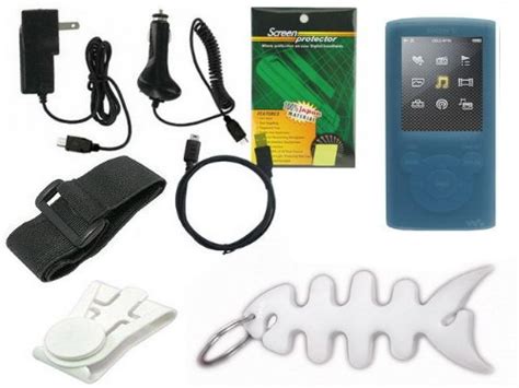 Premium Accessories Combo Bundle Pack: Blue Durable Flexible Soft ...