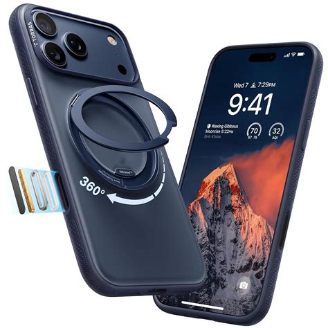 TORRAS Ostand O3 Fitness for iPhone 17 Pro Case | 360 Rotatable Stand ...