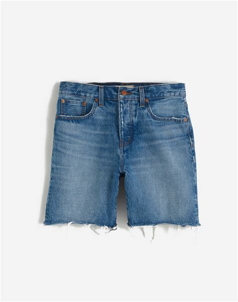 Long Denim Shorts in Pedersen Wash | Madewell