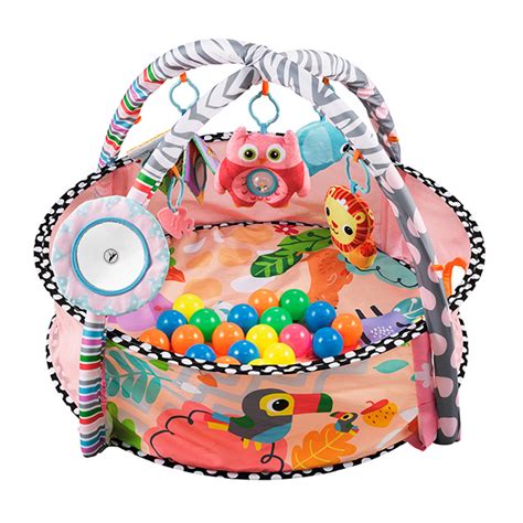 Podloga za igru sa ogradicom i lopticama 24262 | Volim svoj dom