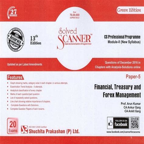 Buy Solved Scanner CS Professional Programme Module-II (New Syllabus ...