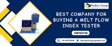 Best Company for Buying a Melt Flow Index Tester
