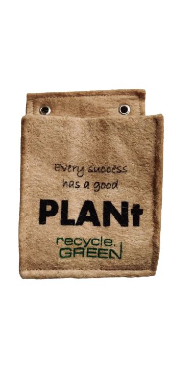 Vertical Gardening Jute Pot – Recycle.Green