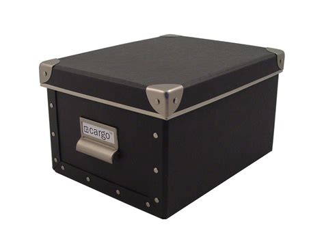 cargo Naturals Media Storage Box, Graphite, 6 by 10-3/4 by 8-Inch ...