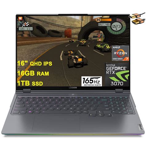 Lenovo Flagship Legion 7 16 Gaming Laptop 16" QHD IPS 165Hz (500 nits ...