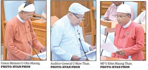 A session inside the Pyidaungsu Hluttaw in progress