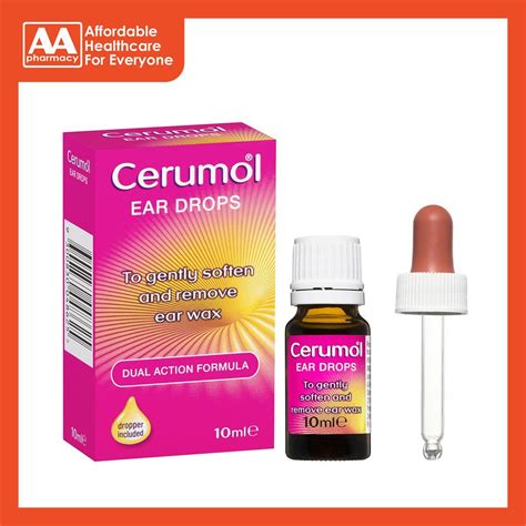 Cerumol Ear Wax Softener Drops 10mL – AA Pharmacy
