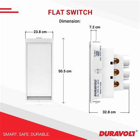 16A Flat Switch – Duravolt