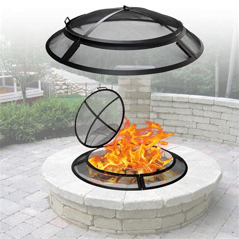 42 Inch Fire Pit Screen Ember Screen For Fire Pit 80