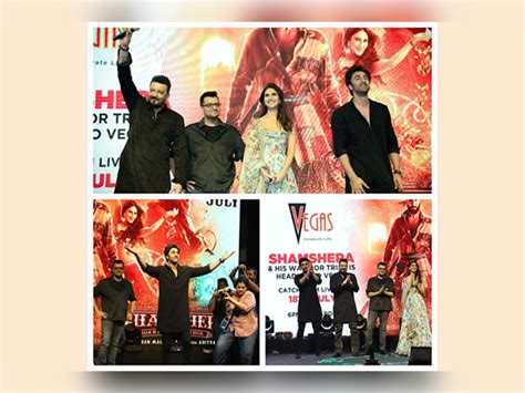Vegas mall glitters with the stars of 'Shamshera': The glitz of ...