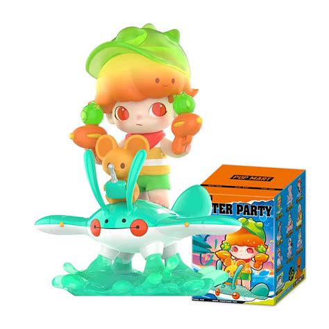 POPMART POPCAR Water Party Series (Piece) Popmart Plush Blind Box ...