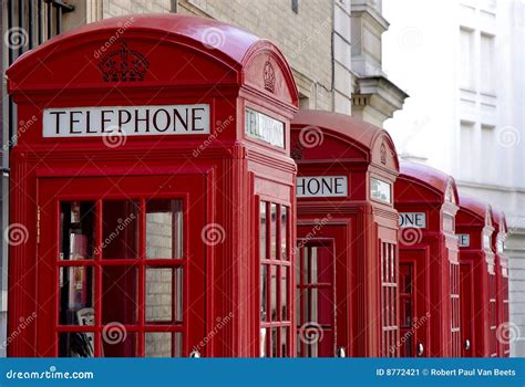 Red Telephone Booths Stock Photo | CartoonDealer.com #47270520
