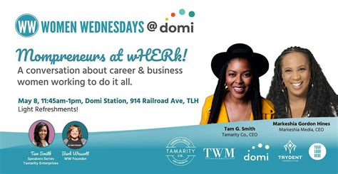 Mompreneurs at wHERk! A conversation about career & biz women doing it ...