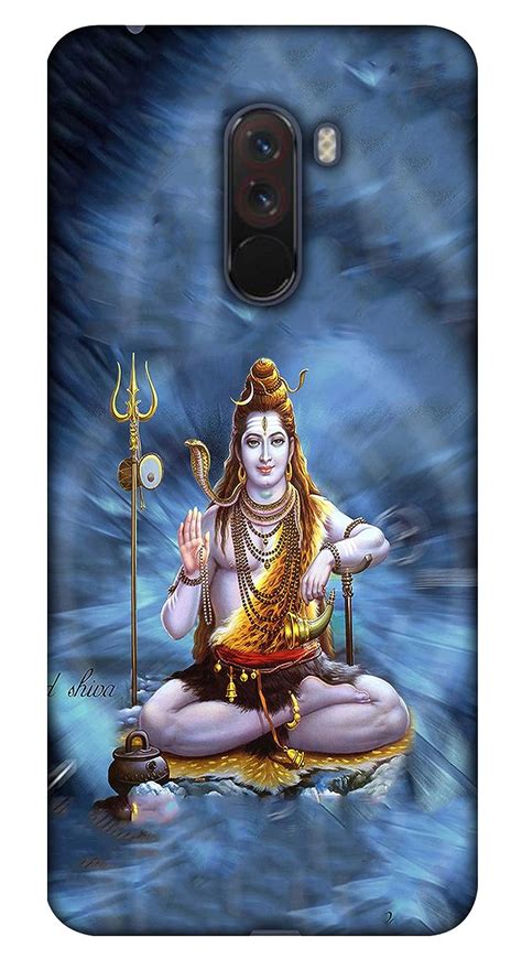 Blutec Bhagwan Shankar Bhole Nath Design Printed Polycarbonate Back ...