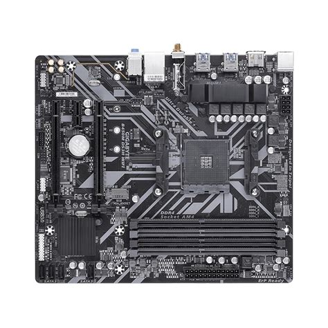GIGABYTE B450M DS3H WIFI AMD AM4 M-ATX DDR4 Motherboard - tpstech.in