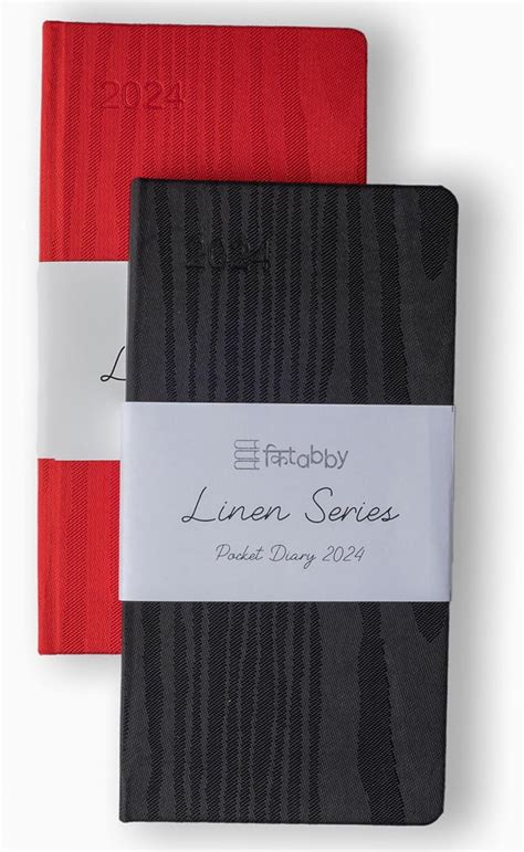 Mahavir Vertical Slim Line Pocket Diary 2024|Small Size (3inch x 6inch ...