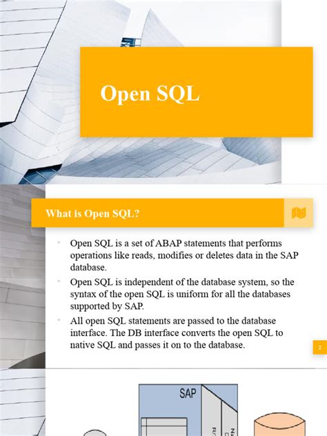 Open SQL 的图像结果