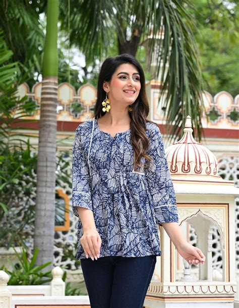 Printed Top – Aruwa Fashion