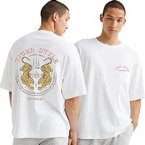 Buy London Hills Animal Print Cotton Blend Half Sleeve Round Neck White ...