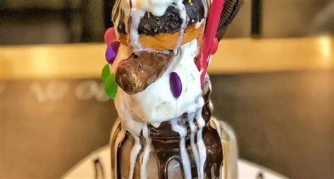 Tallest Freakshake in Bangalore at Skoolroom Cafe - Best Freakshakes in ...