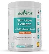 Neuherbs Collagen Supplement - 200 Gram, Orange Flavour |Skin Glow ...