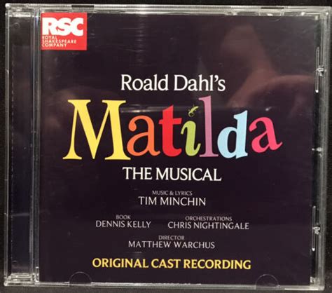 Tim Minchin - Roald Dahl's Matilda the Musical | Ubuy India